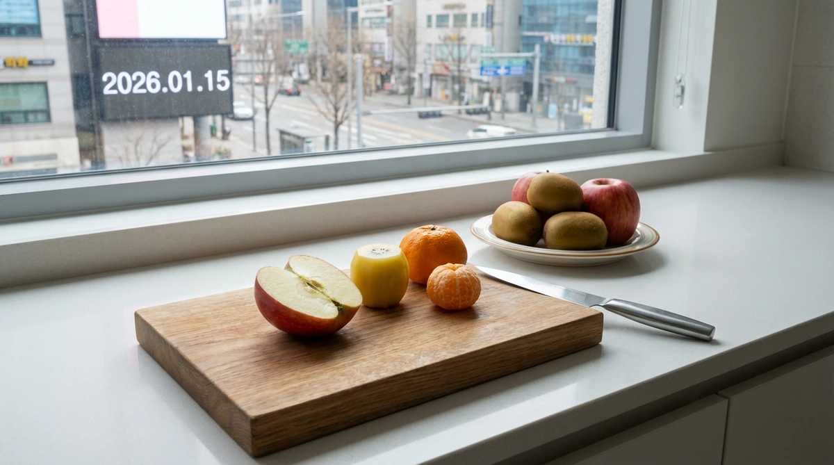 겨울철 감기 예방 과일! 하루 3개만 먹으면 면역력 폭발하는 황금 3과일